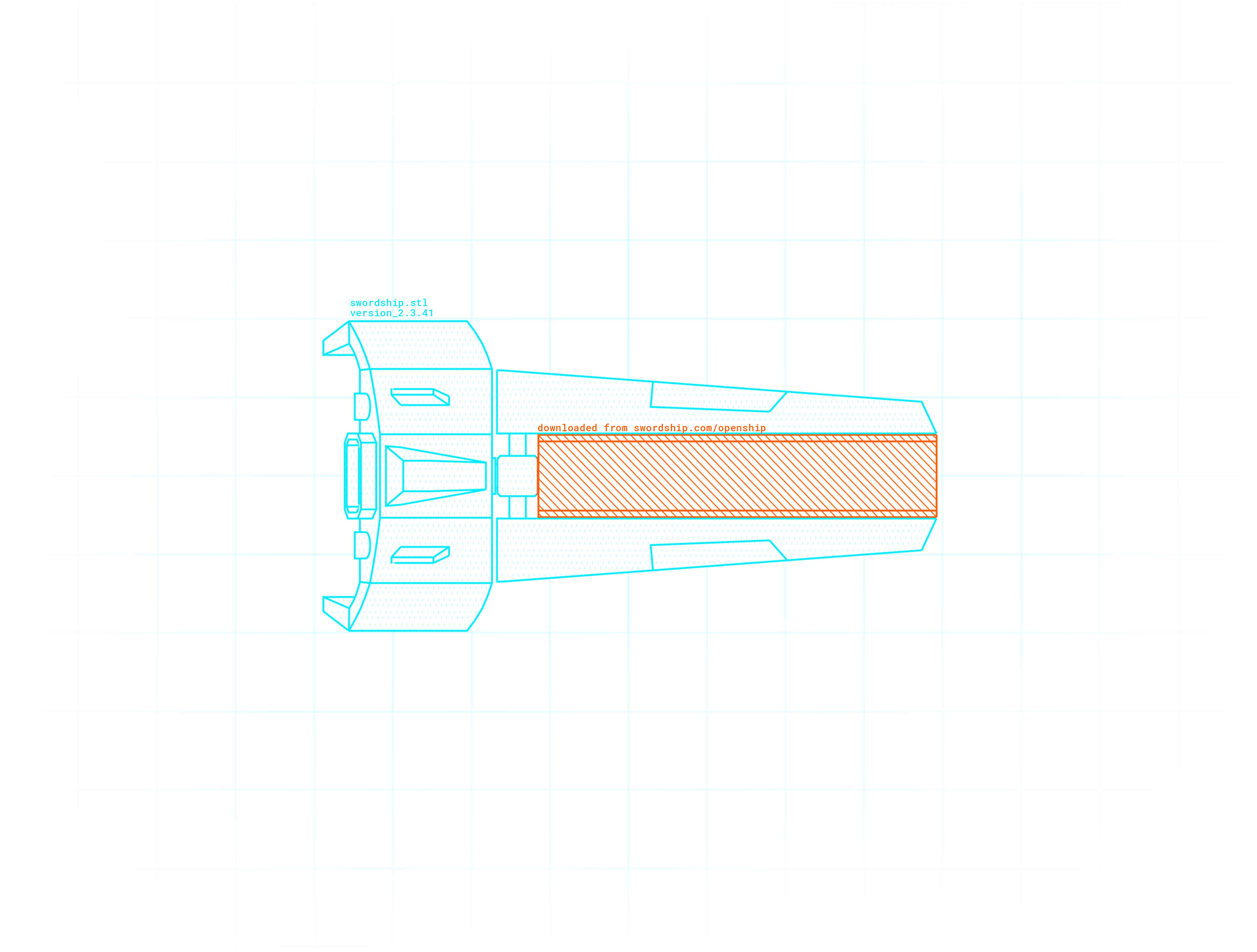 Swordship blueprint.